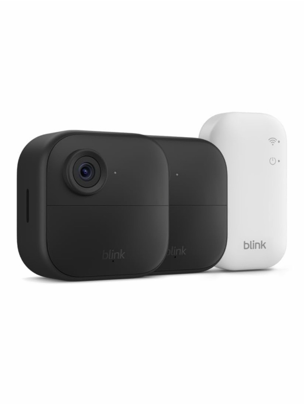 Blink Outdoor Wireless Security Camera 2-Pack with Sync Module - Black